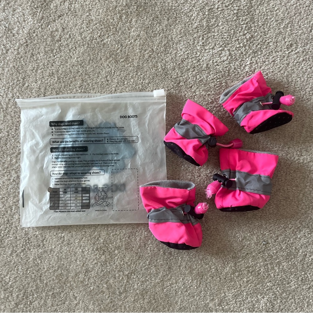 NWT Dog Boots